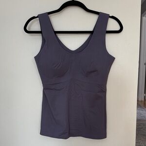 Knix liftlux vneck navy tank